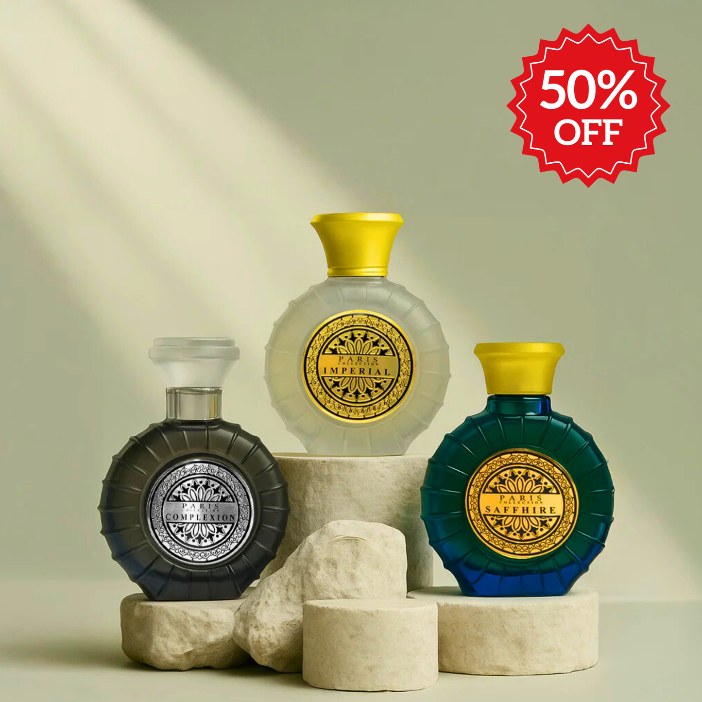 Luxury Oud Perfume Trio – 3 Bestselling Long-Lasting Fragrances (Unisex)