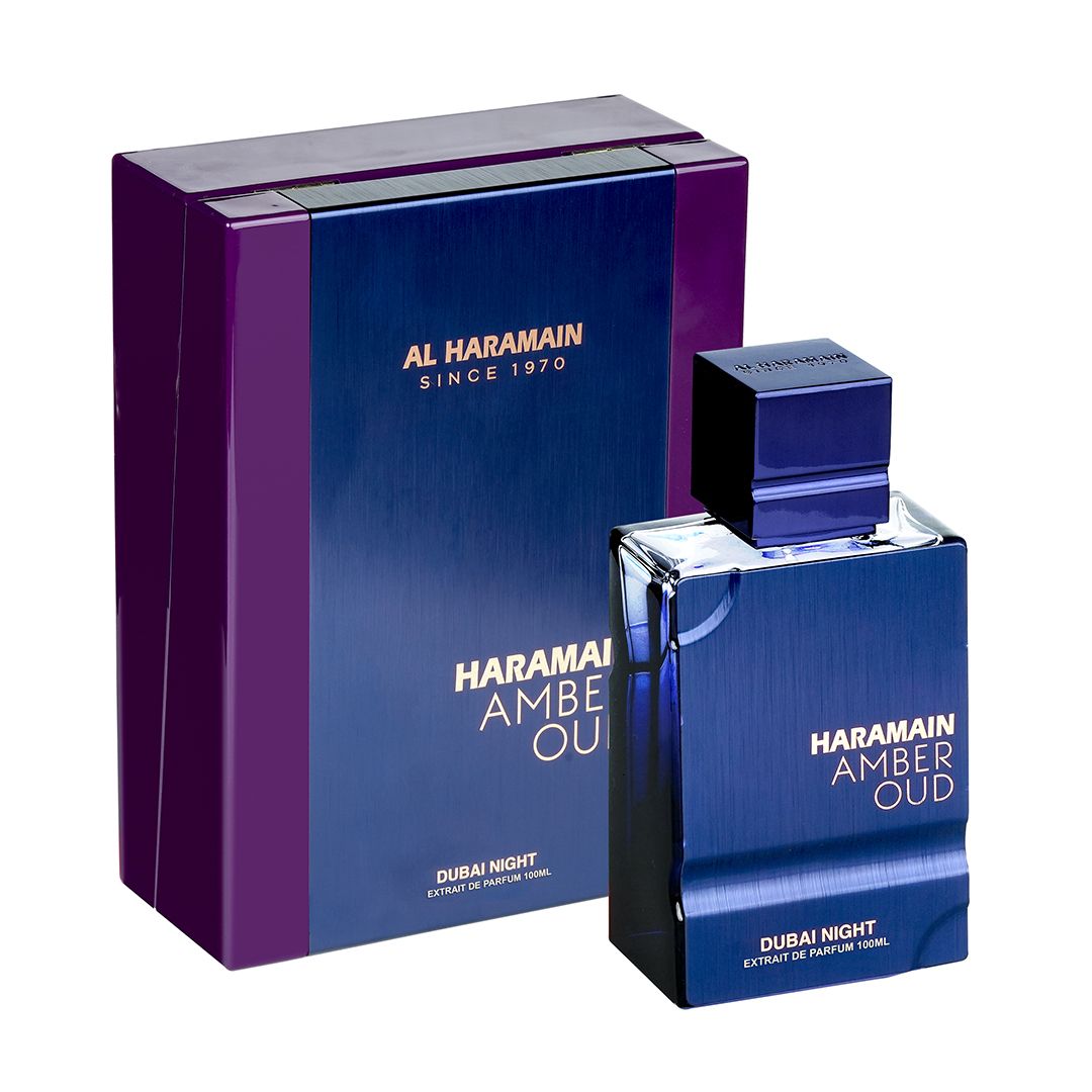 HARAMAIN AMBER OUD DUBAI NIGHT 100ML with box