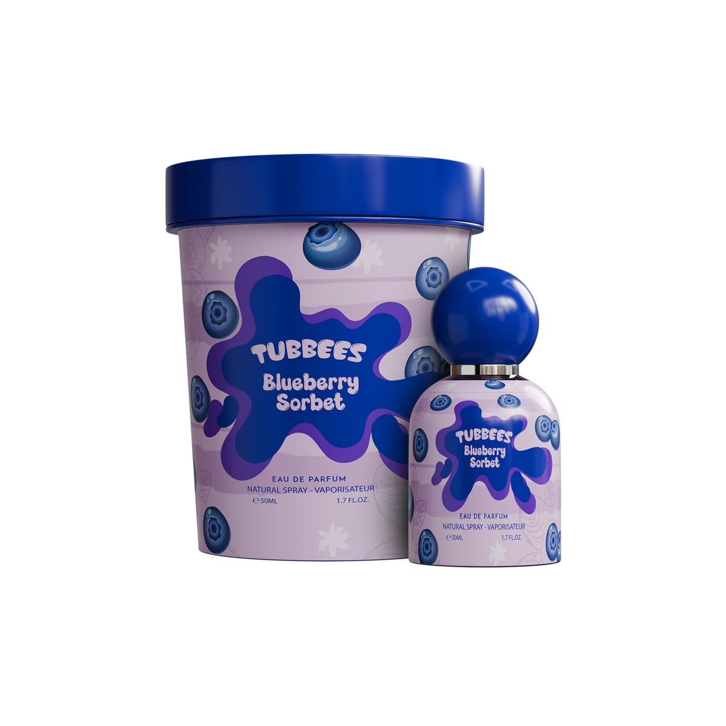 Blueberry Sorbet Tubbees In A Tub | Fruity Gourmand EDP | Unisex Perfume