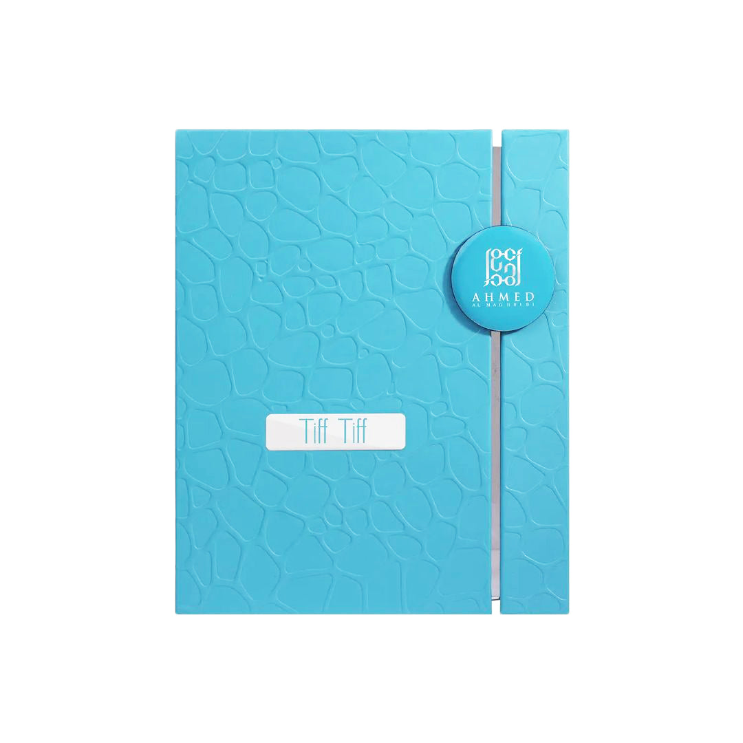 Ahmed Al Maghribi Tiff Tiff Eau De Parfum 100ml Unisex Luxury Perfume box