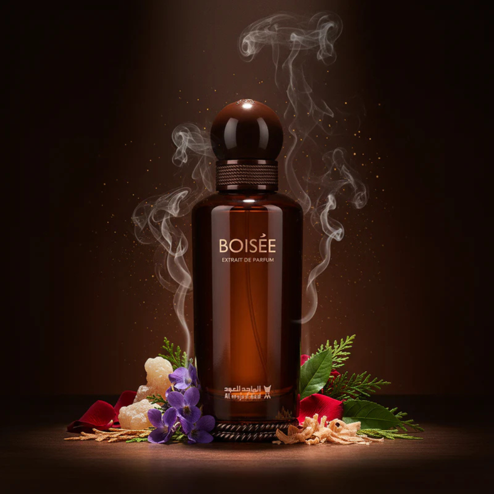 Al Majed Oud Boisée Eau De Parfum 100ML Unisex – Woody Leather Perfume