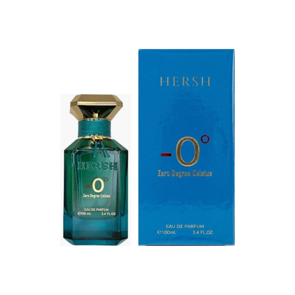 Alezz Oud Hersh Zero Degree Celsius EDP 100ML Unisex | Oud & Citrus Perfume bottle with box