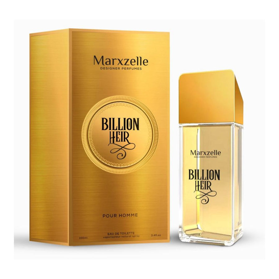 Billion Heir Pour Homme Eau De Parfum 100ml | Woody Aromatic Spicy Perfume