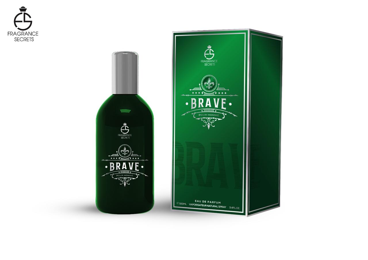 Brave EDP 100ml spray bottle by Fragrance Secrets