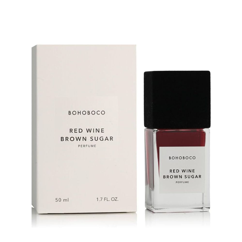 Bohoboco Red Wine Brown Sugar Eau De Parfum 50ML unisex perfume bottle with packaging box