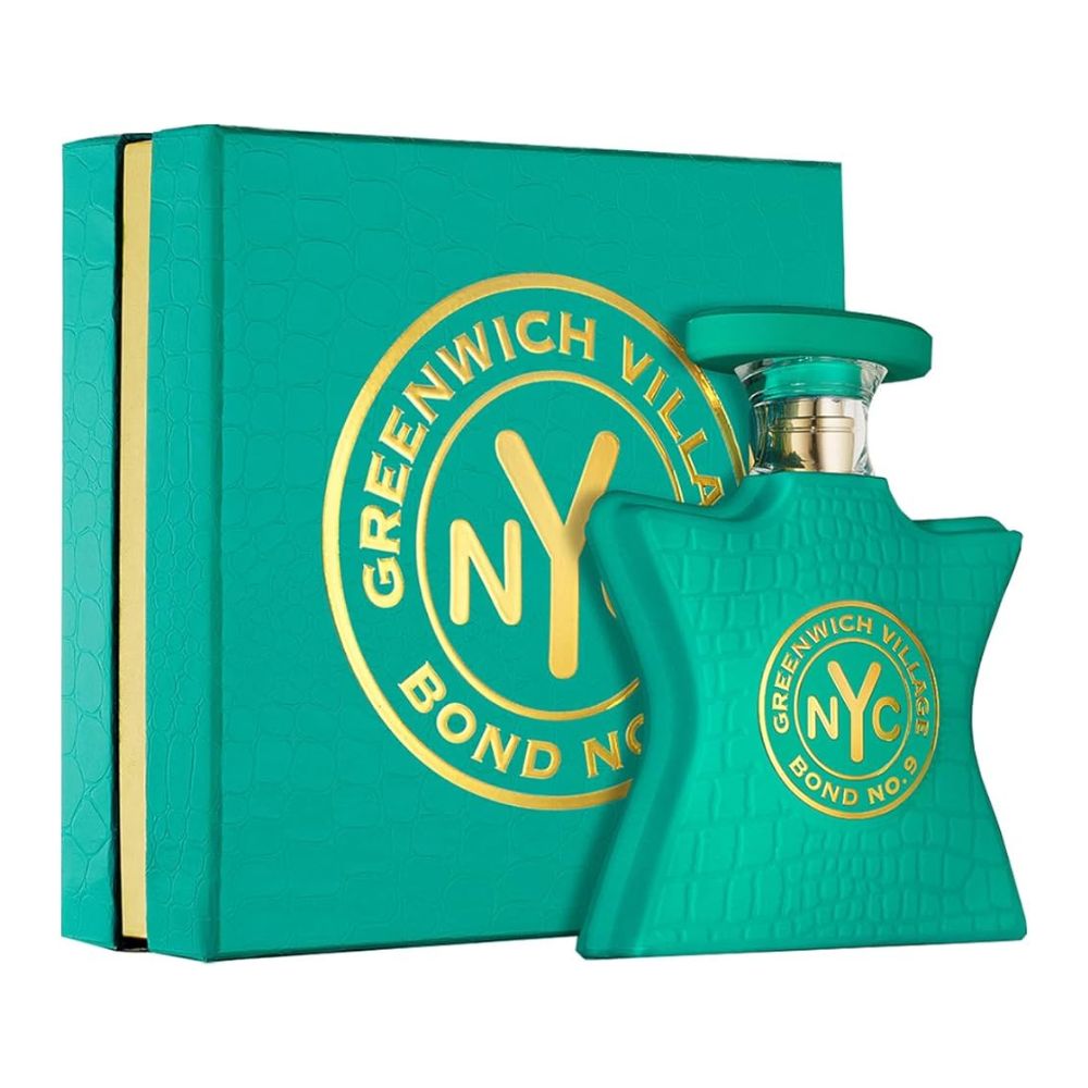 Bond No 9 Greenwich Village Eau De Parfum 100ML unisex perfume bottle with original packaging box