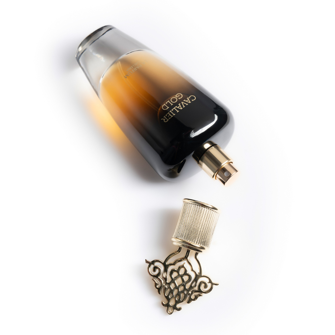 Cavalier Gold Eau De Parfum 100ml bottle opened – Perfume for Women
