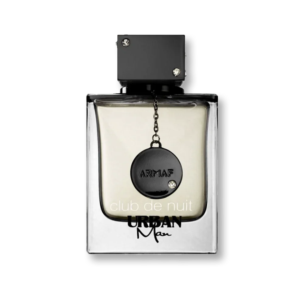 Club De Nuit Urban Man EDP 105ml spray bottle by Armaf - Fragrance Secrets