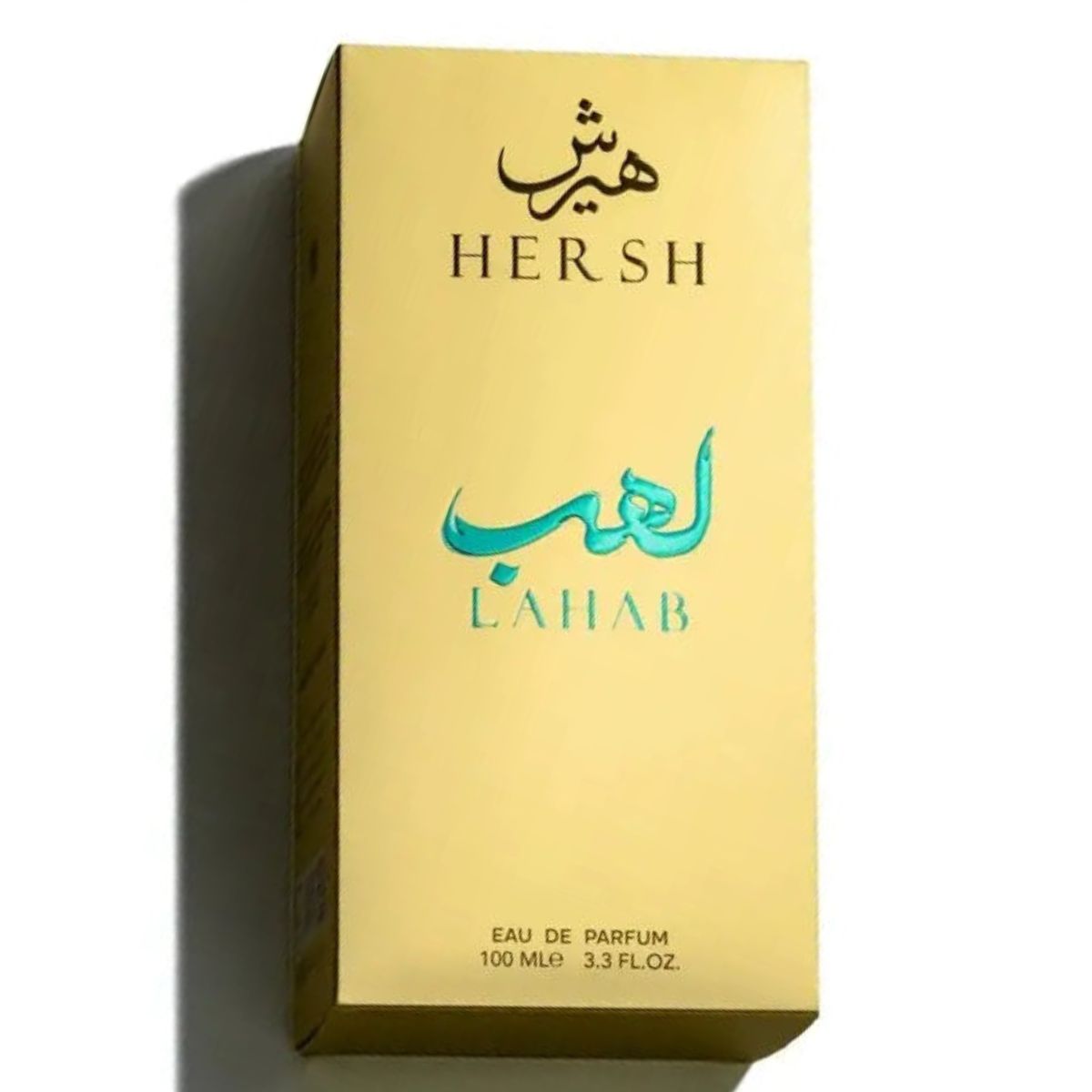Hersh Lahab Eau de Parfum 100ML by Alezz Oud perfume box