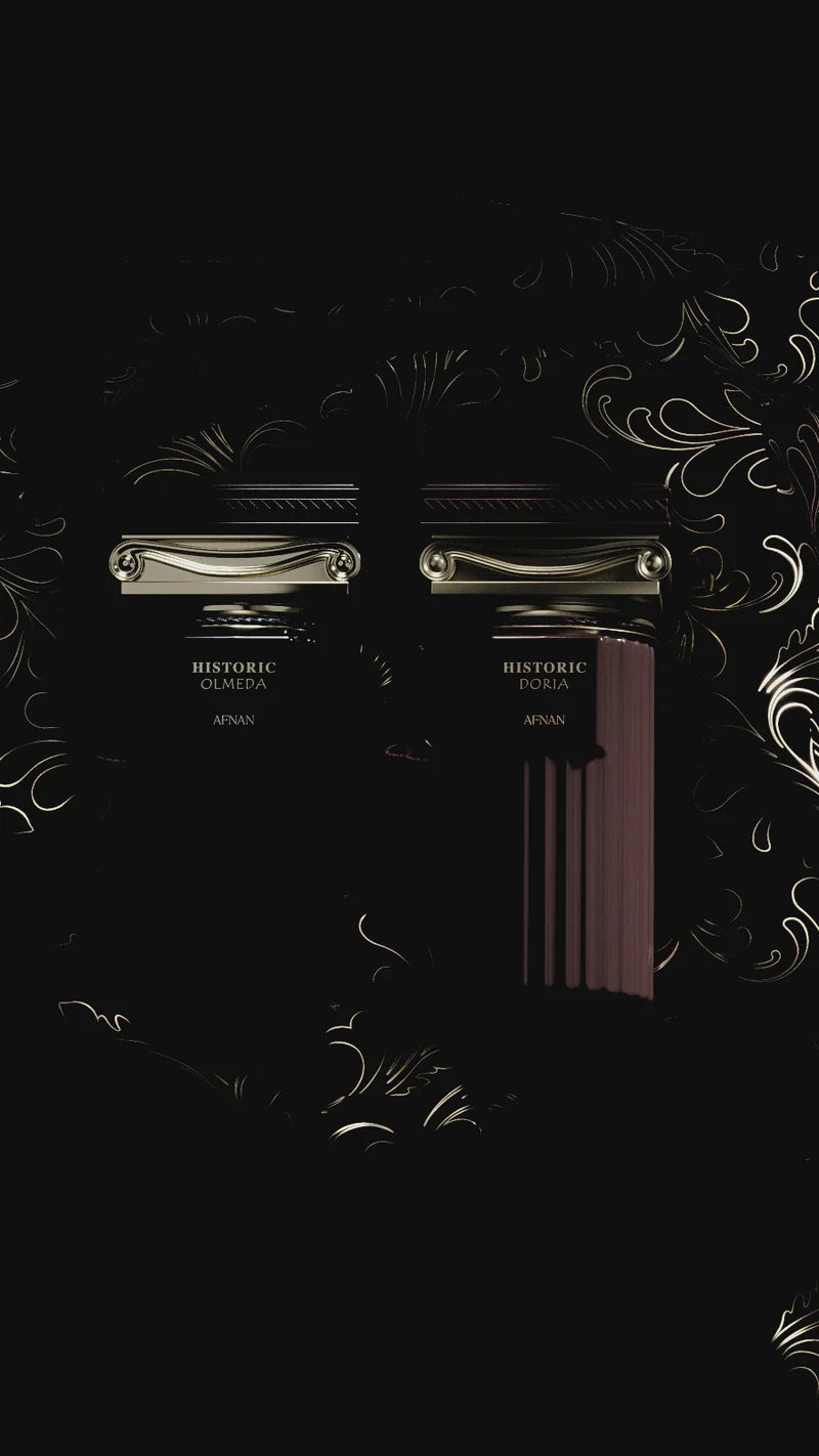 Historic Olmeda EDP 100ml spray bottle by Afnan - Fragrance Secrets