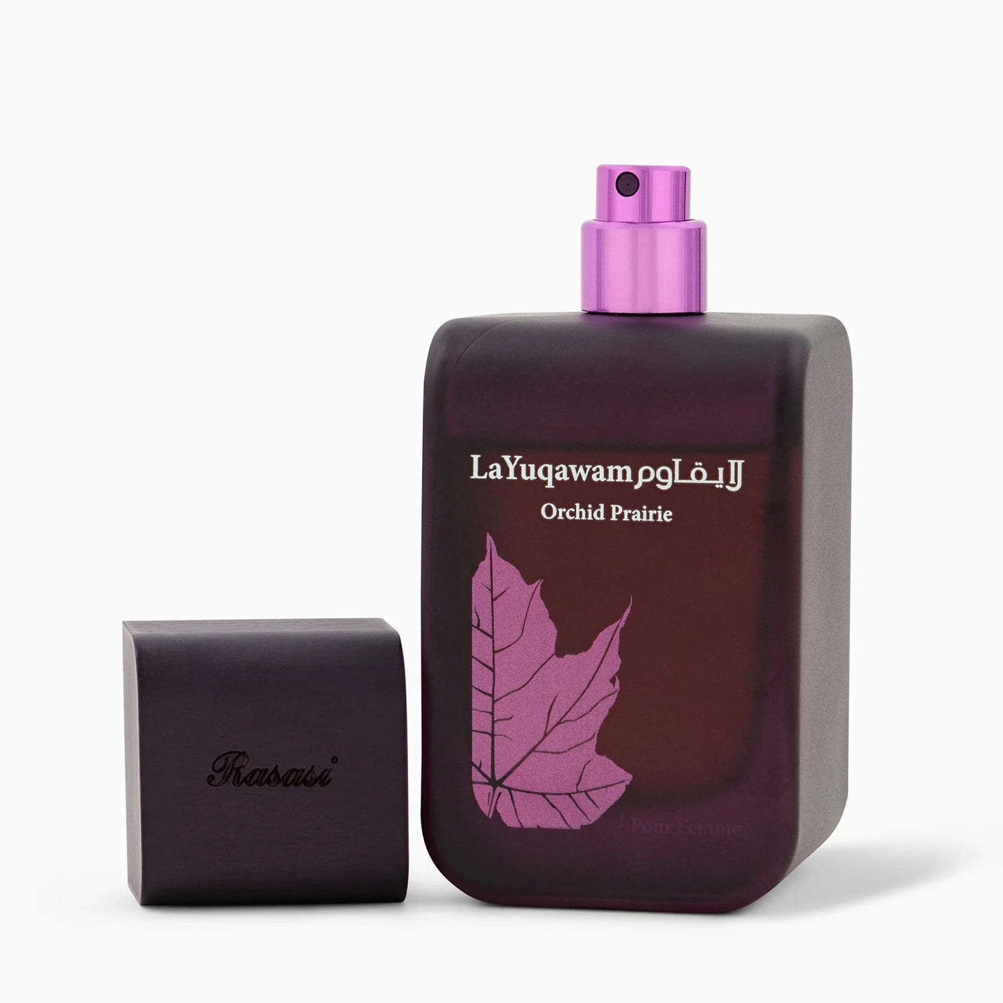 La Yuqawam Orchid Prairie EDP 75ml spray bottle by Rasasi - Fragrance Secrets