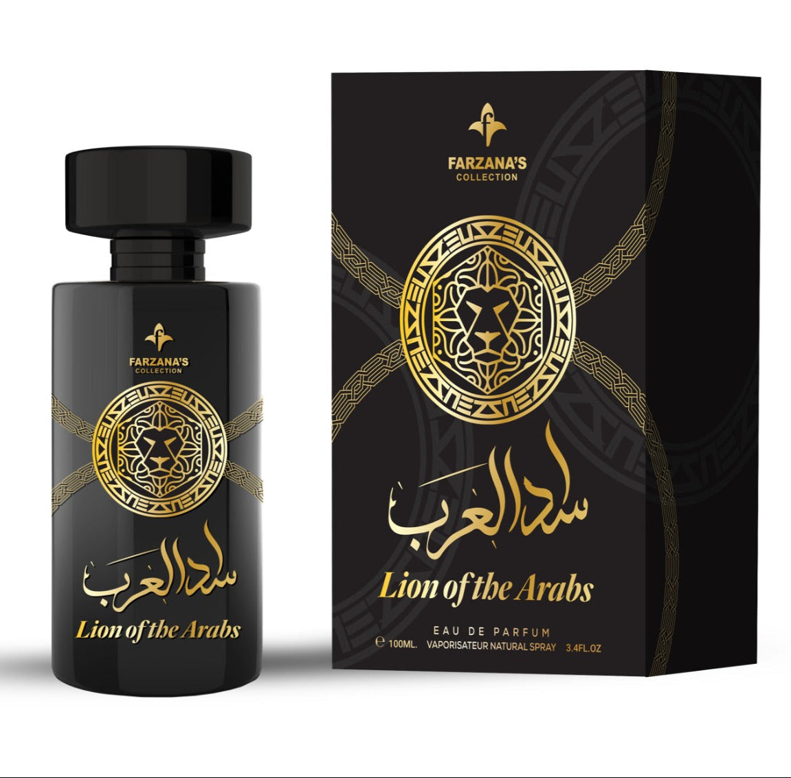 Lion of the Arabs EDP 100ml spray bottle by Farzanas Collection - Fragrance Secrets