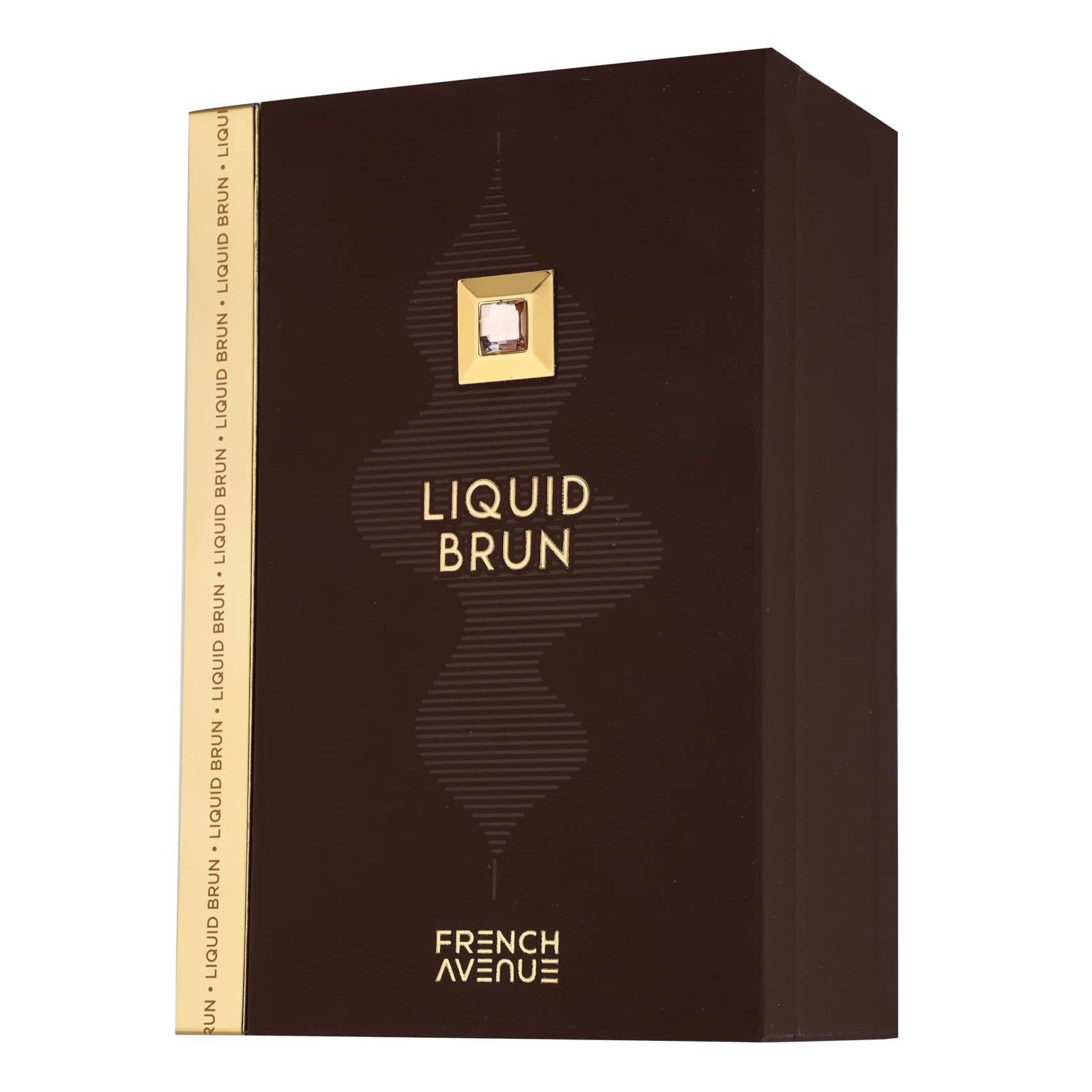 Liquid Brun EDP 100ml spray bottle in bold gift box by French Avenue - Fragrance Secrets
