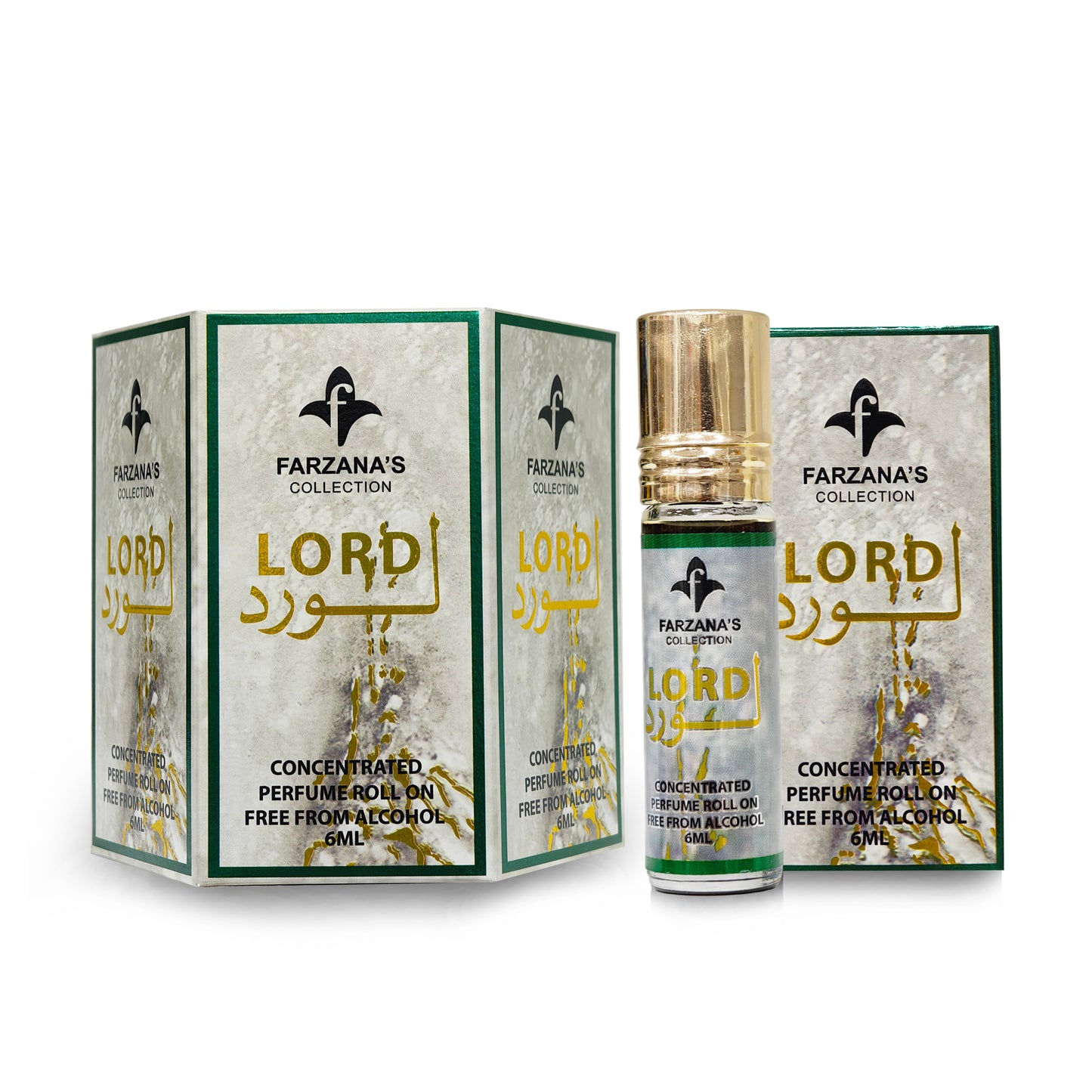 Lord Roll On Perfume 6ml x 6 | Farzanas Collection | Fragrance Secrets