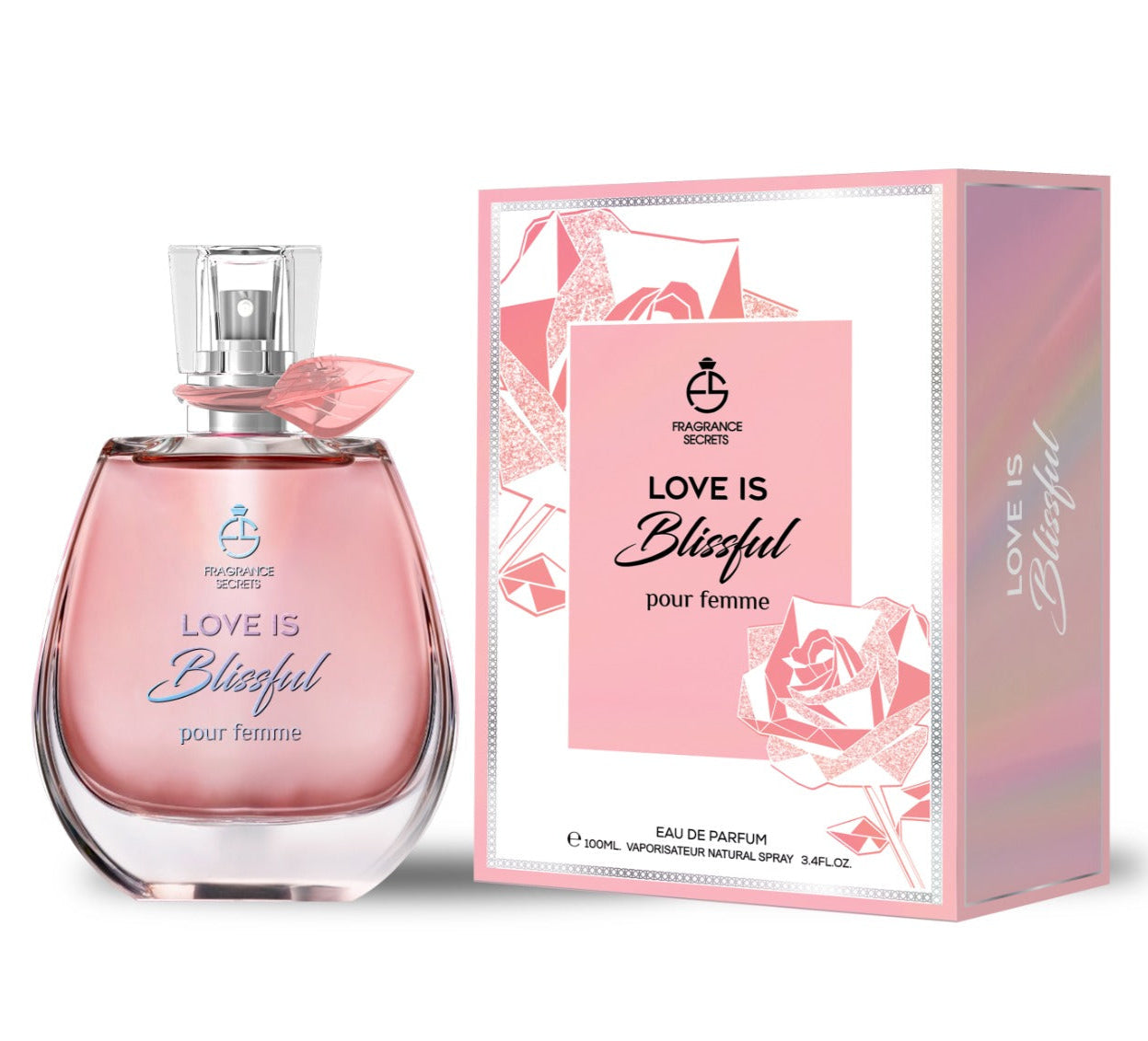 Love Is Blissful EDP 100ml spray bottle by Fragrance Secrets