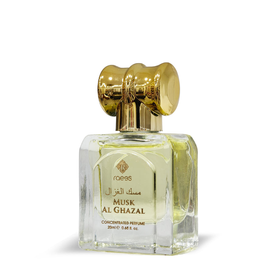 Musk Al Ghazal Roll-On 20ml Attar | Musky Powdery Perfume