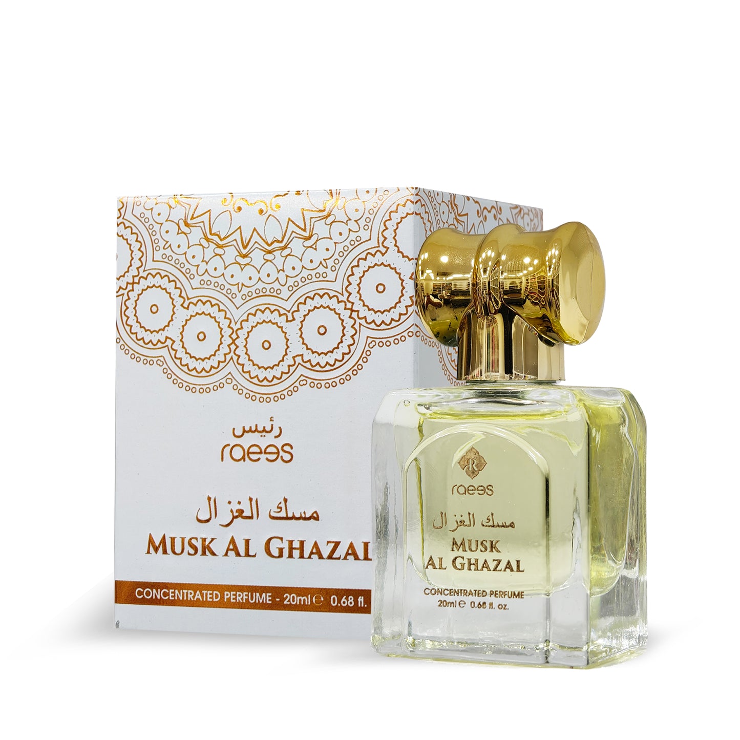 Musk Al Ghazal Roll-On 20ml | White Musk Perfume Oil | Raees | Fragrance Secrets
