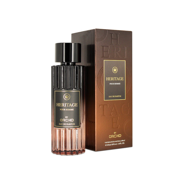 أوركيد هيريتاج بور أوم أو دو بارفان 100 مل – عطر رجالي فاخر