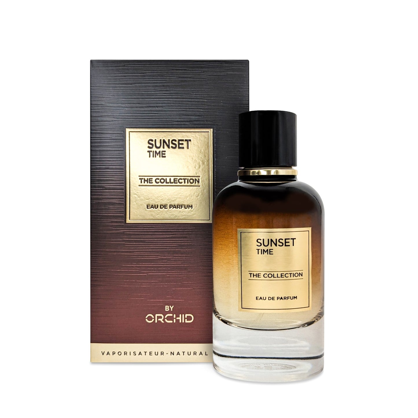 Orchid Sunset Time The Collection Eau De Parfum 100ml Unisex Perfume Bottle
