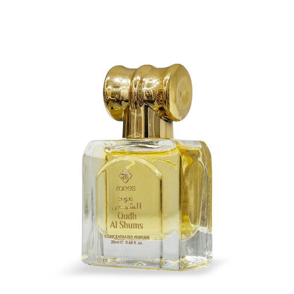 Oudh Al Shums Roll-On Perfume Oil 20ml Attar | Rose Oud Smoky Perfume