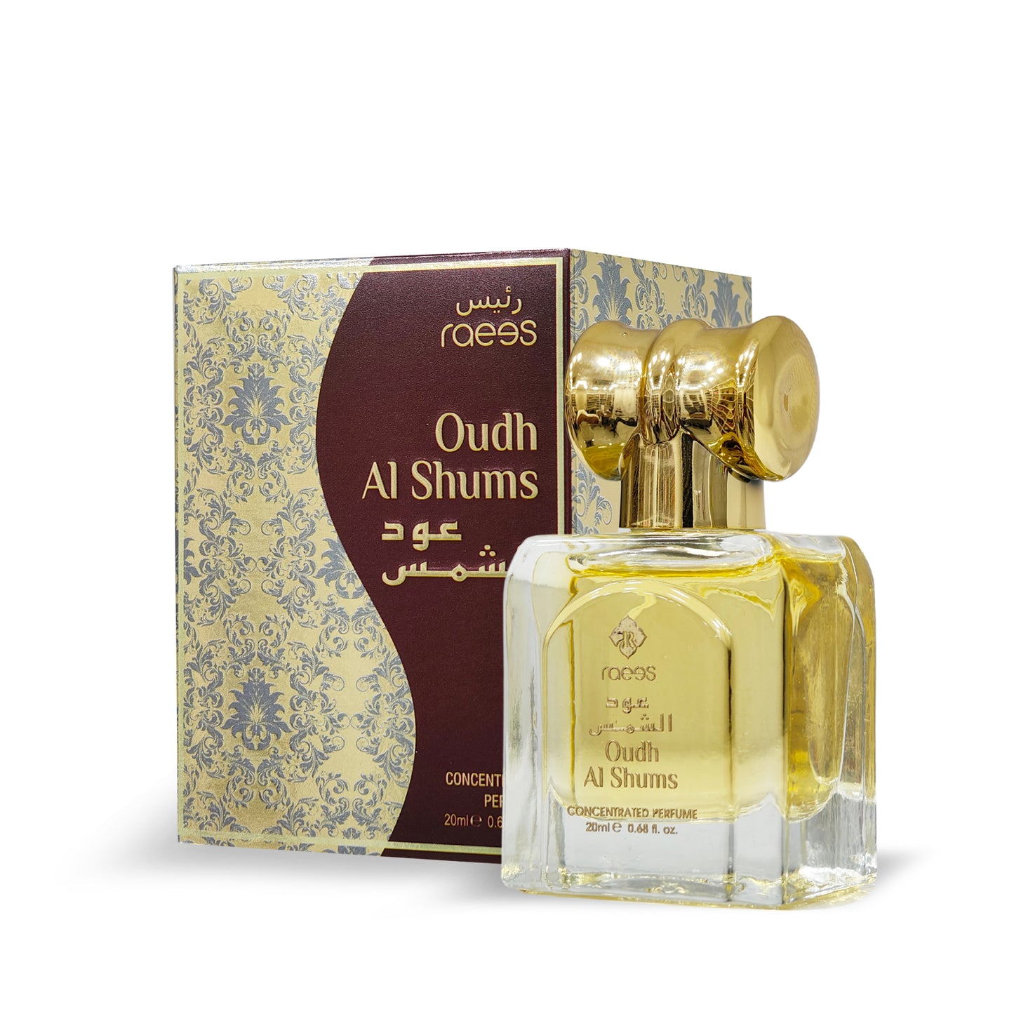 Oudh Al Shums Roll-On 20ml | Raees Perfume Oil | Fragrance Secrets