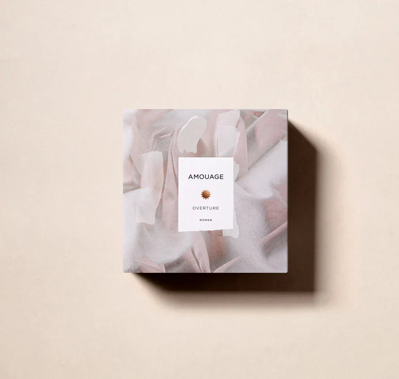 Overture W EDP 100ml bottle by Amouage – floral leather perfume at Fragrance Secrets.