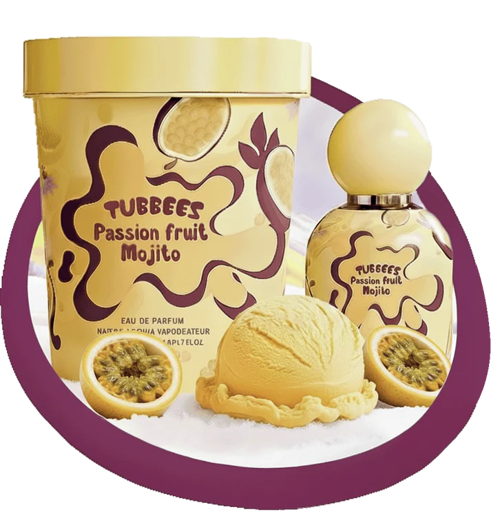 Passion Fruit Mojito Tubbees In A Tub | Fruity Fresh EDP | Unisex Perfume