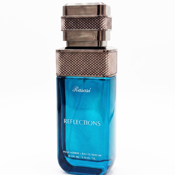 Rasasi Reflections Eau De Parfum 100ML for Men | Woody Floral Musk Perfume