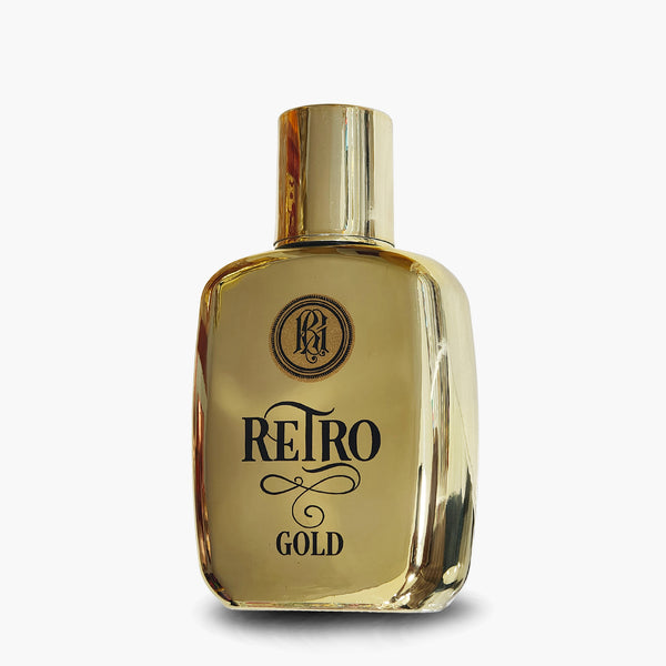 Retro Gold Eau De Parfum 100ml | Fresh Woody Citrus Perfume