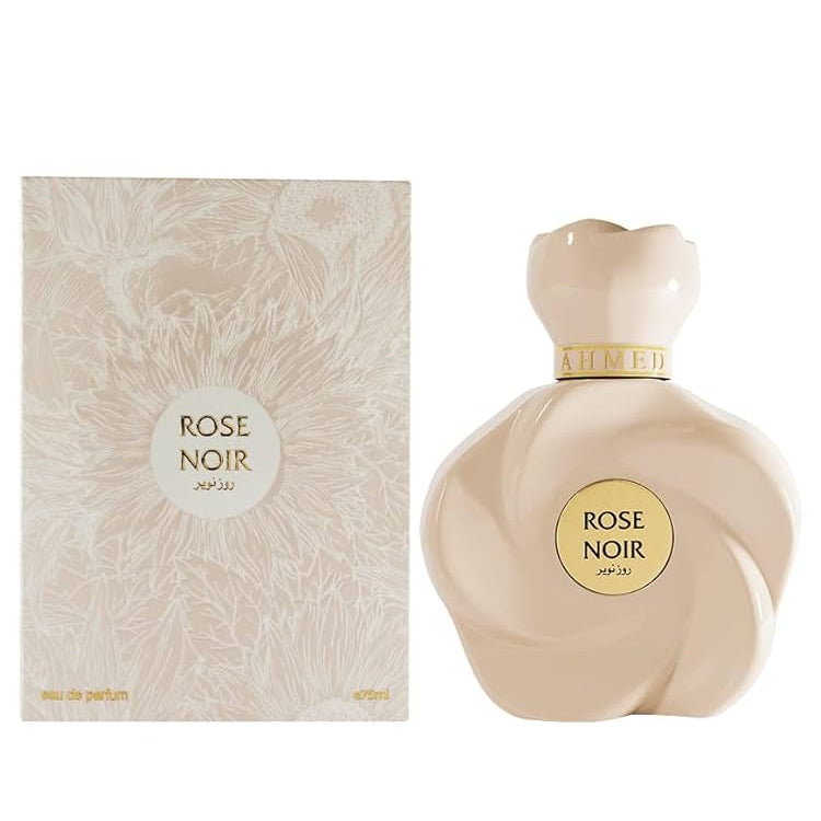 Rose Noir EDP 75ml rose-shaped spray bottle by Ahmed Al Maghribi - Fragrance Secrets