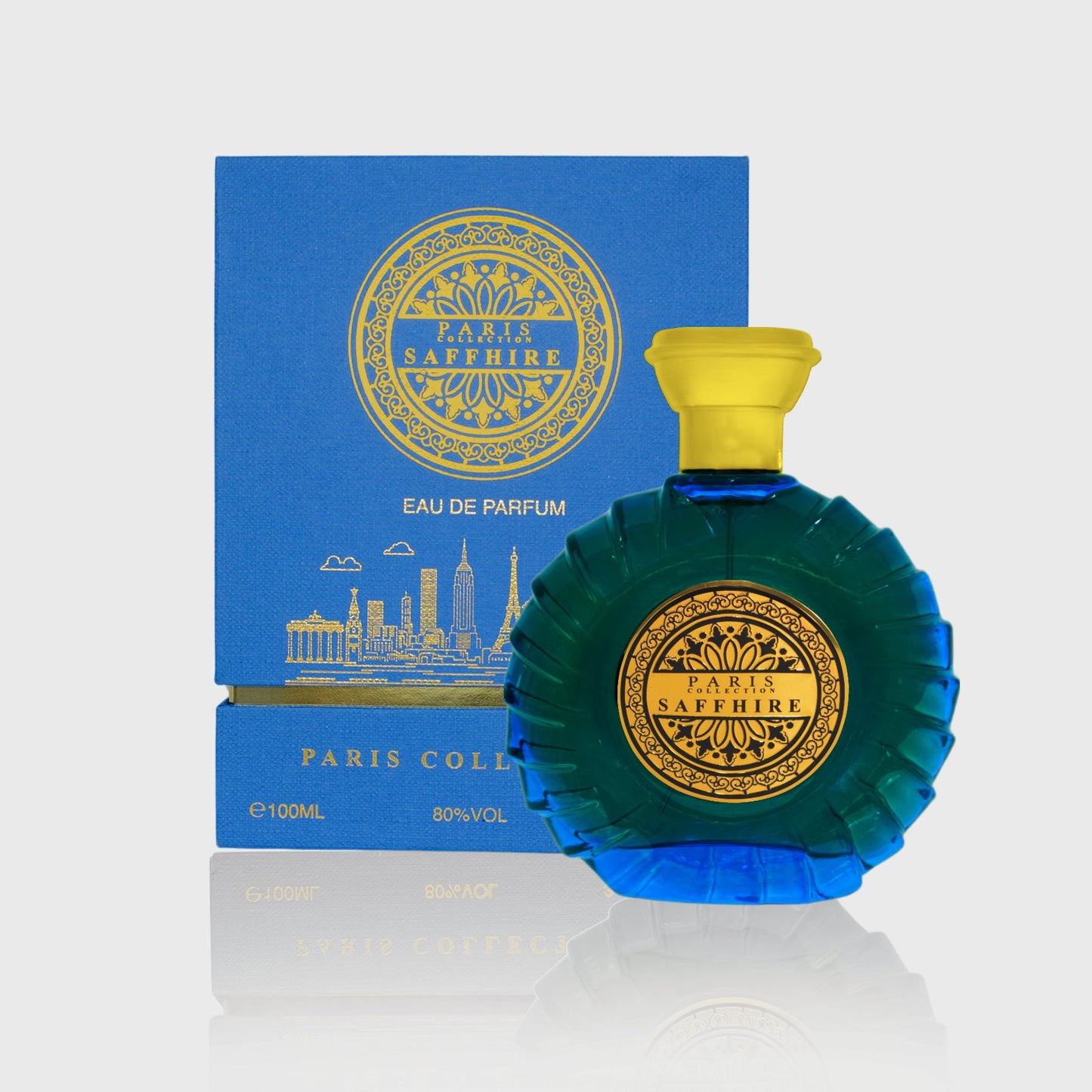 Saffhire EDP 100ml spray bottle by Paris Collection - Fragrance Secrets