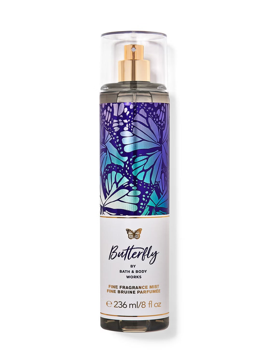 Bath & Body Works Butterfly Fine Fragrance Mist 236ML For Women – Fruity Floral Vanilla Perfume Mist