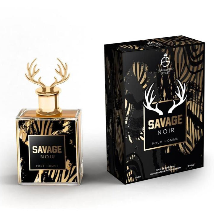 Savage Noir EDP 100ml spray bottle by Fragrance Secrets