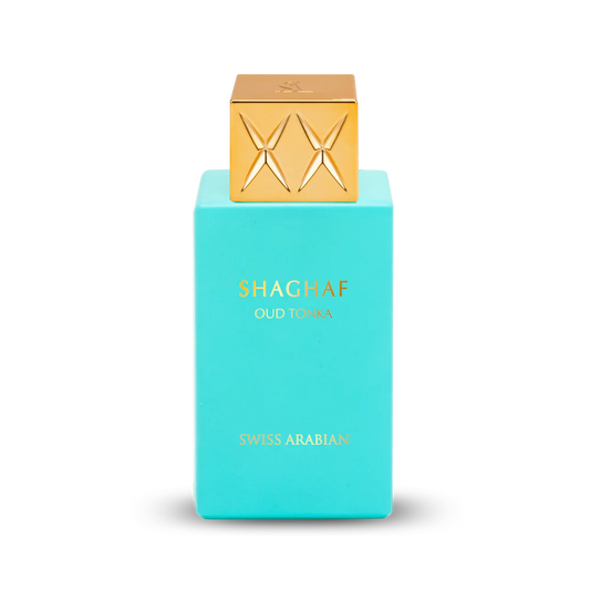 Shaghaf Oud Tonka EDP 75ml spray bottle by Swiss Arabian - Fragrance Secrets