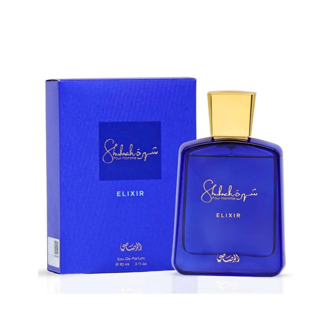Rasasi Shuhrah Pour Homme Elixir EDP 90ml | Woody Aromatic Men’s Perfume