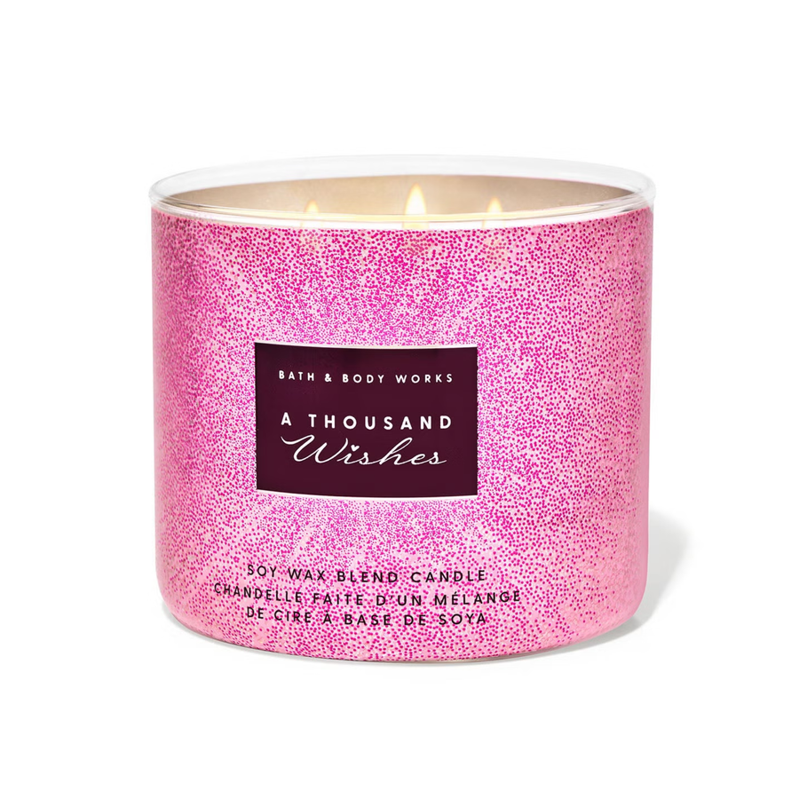 Bath & Body Works A Thousand Wishes Candle | Fruity Floral Amber Candle