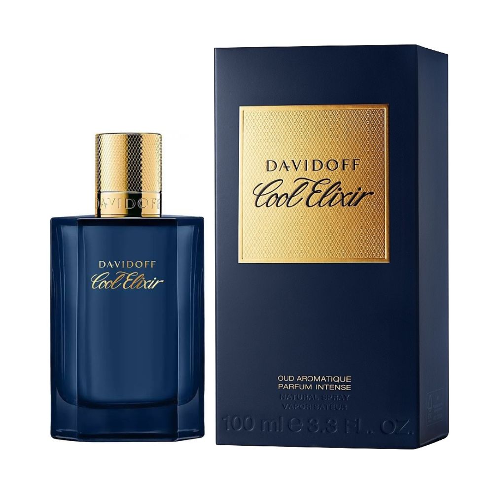 Davidoff Cool Elixir Parfum Intense 100ML for Men – Woody Aromatic Perfume