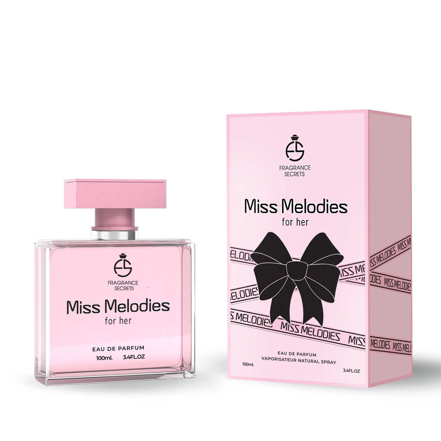 Miss Melodies EDP 100ml spray bottle by Fragrance Secrets