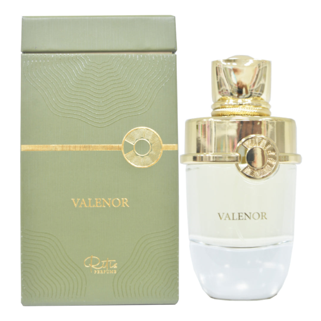 Valenor Luxury Perfume 100ml Unisex Eau De Parfum by Ritis with Olive-Green Gift Box