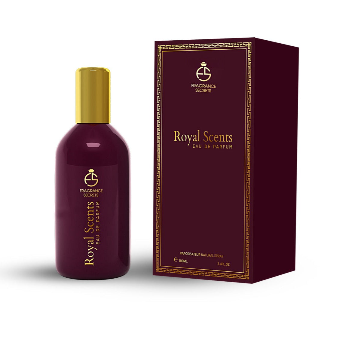 Royal Scents EDP 100ml spray bottle by Fragrance Secrets