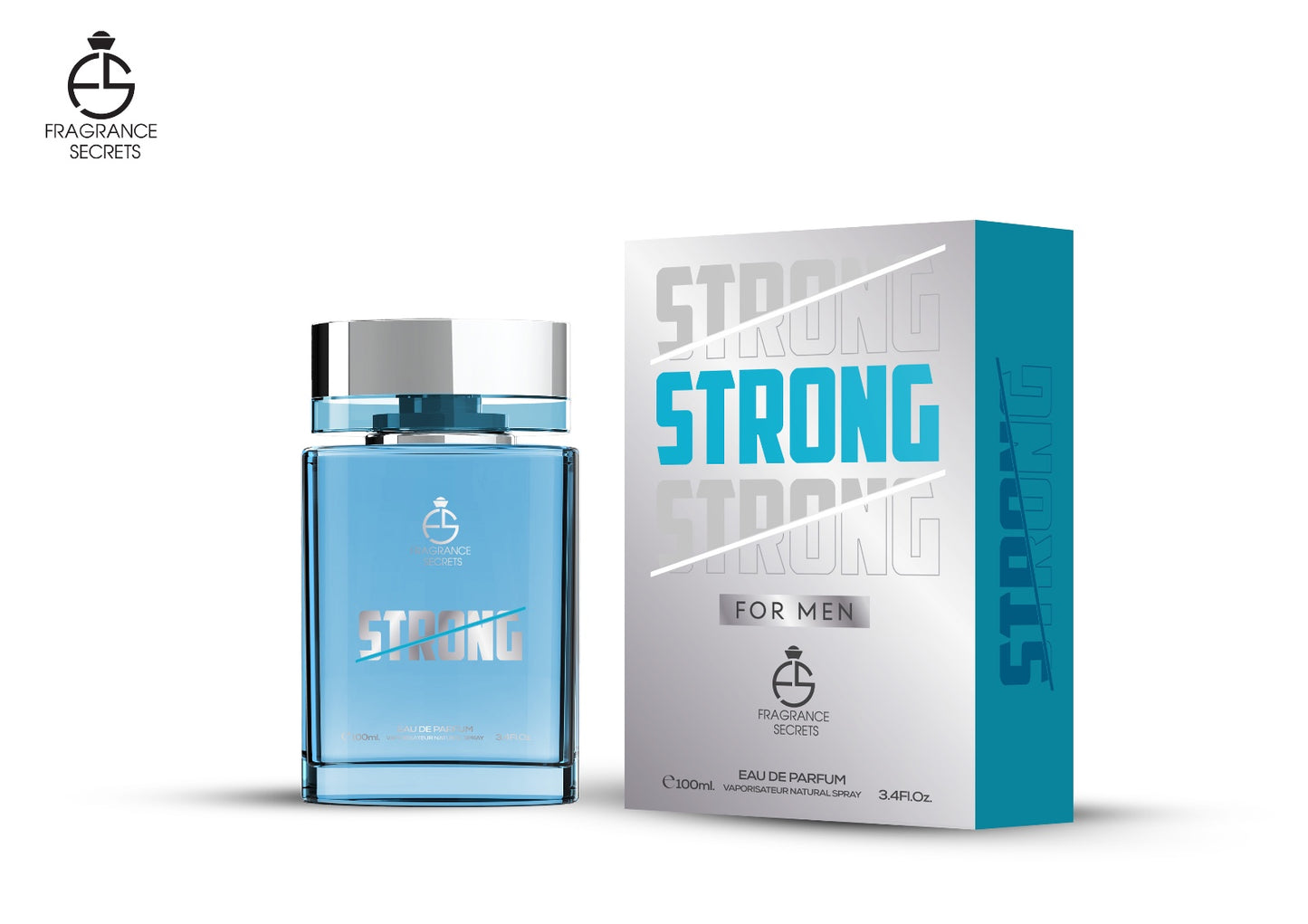 Strong EDP 100ml spray bottle by Fragrance Secrets
