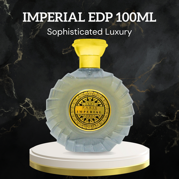 Fresh citrus perfume bottle in bright light