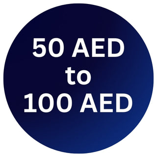 50 AED to 100 AED