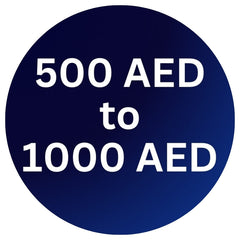 500 AED to 1000 AED