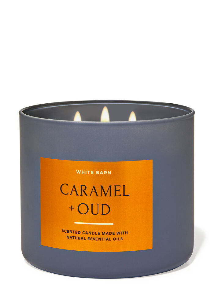 Bath & Body Works Caramel & Oud Candle - Fragrance Secrets
