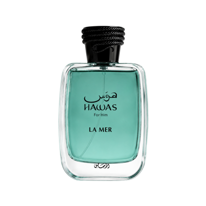 Rasasi Hawas La Mer Eau De Parfum 100ML Unisex – Citrus Aquatic Woody Perfume