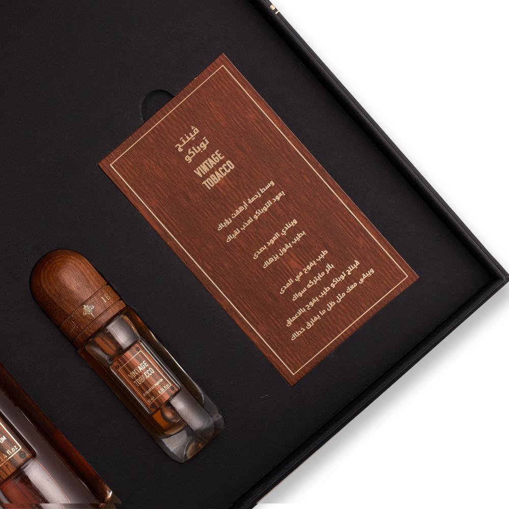 Ibraq Vintage Tobacco Ibrahim Al Qurashi Eau De Parfum for Women & Men – Tobacco Gourmand Oud Perfume