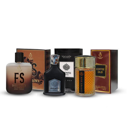 FS Dark Brown + Avento + Coffee Oud Edp 100ml | 3-In-1 Perfume Set
