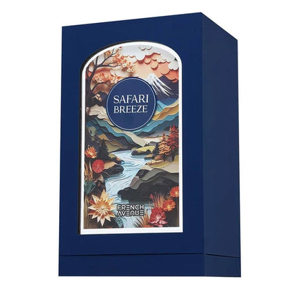 French Avenue Safari Breeze Eau De Parfum 100ML Unisex – Fresh Fruity Coconut Perfume