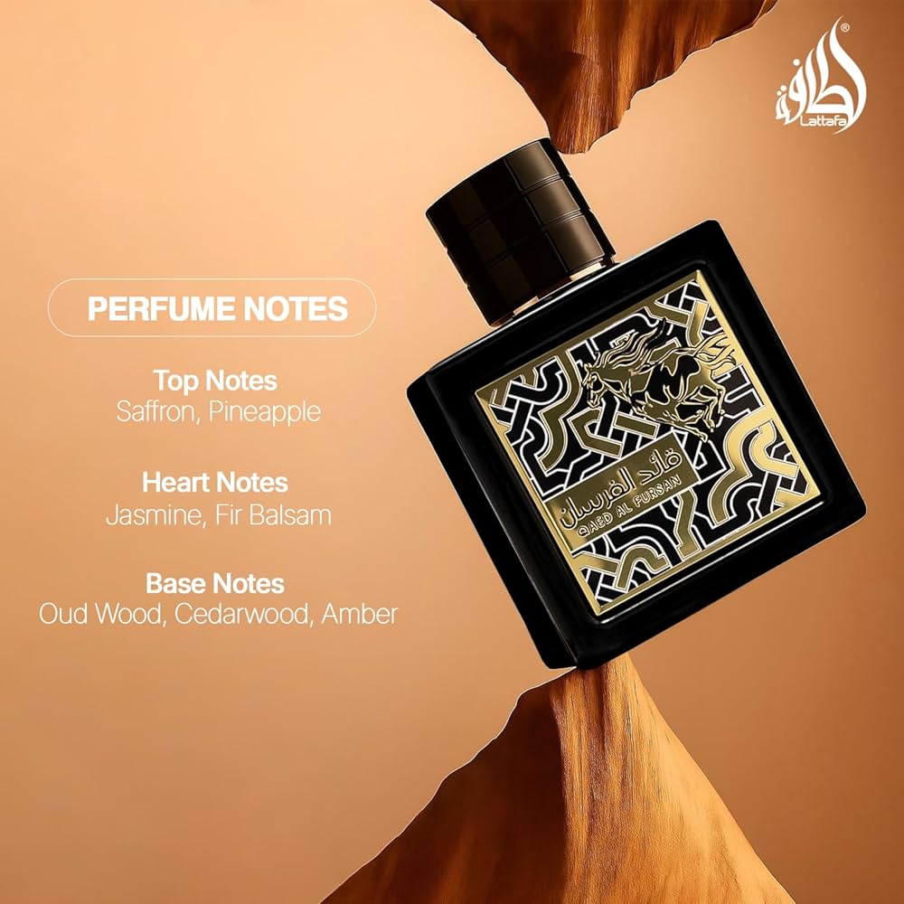 Lattafa Qaed Al Fursan EDP 90 ML  notes
